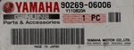 Genuine Yamaha Rivet Part Number 90269-06006. Fixed Price $12.99.