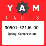 90501-521J6-00 Yamaha Spring, Compression 90501521J600, New Genuine Oem Part. Fixed Price $27.22.
