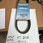 Dayco Snowmobile Belt TMX1120, Nos. Fixed Price $31.50.