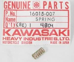 Qty 13 73-18 Kawasaki Adjuster Spring KZ400 KLR650 Z1 16015-007. Fixed Price $24.99.