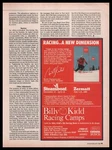 1986 Billy Kidd Snow Ski Racing Camp Steamboat Springs Colorado Vintage Print. Fixed Price $9.95.