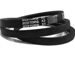 Bestorq 3L280 V-belt, Classic Wrapped Rubber X3 Black, 28" Oc. Fixed Price $40.00.