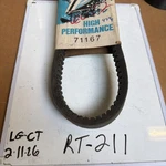 Goodyear High Performance Replacement Drive Belt 71167, Nos, Oem. Fixed Price $36.00.