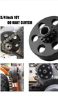 Moosun Minibike Go Kart Clutch 3/4" Bore Tooth For 40/41/420 Chain. Fixed Price $24.95.