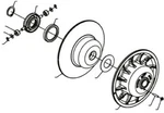 Team Thrust Washer 150151. Fixed Price $17.99.