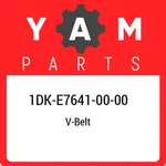 1DK-E7641-00-00 Yamaha V-belt 1DKE76410000, New Genuine Oem Part. Fixed Price $98.36.
