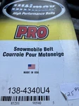 Carlisle Ultimax Pro Drive Belt Part# 138-4340U4. Fixed Price $72.45.