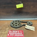 Chain & Sprocket # 504070900, 412105500, 504074700 Ski-doo 1998 Mxz 440 Fan. Fixed Price $50.69.