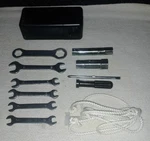 Vintage Yamaha Snowmobile Tool Kit Box Wrench Set Oem. Fixed Price $36.98.