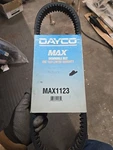 Snowmobile Drive Belt Dayco Max 1123. Fixed Price $35.00.