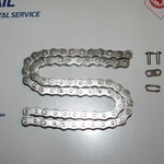 New - Nickel Plated 70 & 120 Cc Youth Snowmobile Drive Chain Replaces Oem. Fixed Price $25.99.