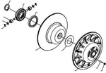 Team Clutch Roller 30-460079 TM460079. Fixed Price $23.24.