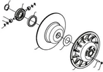 Team Clutch Roller 30-460079. Fixed Price $23.24.