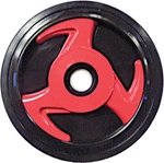 Ppd R0130B-2-106A Idler 5.12" X 25 Mm Red S/m. Fixed Price $45.73.