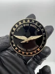 Zenith Reverse Gear 2.25 Metal Chip Emblem In Chrome And Gold (set Of 4). Fixed Price $85.00.